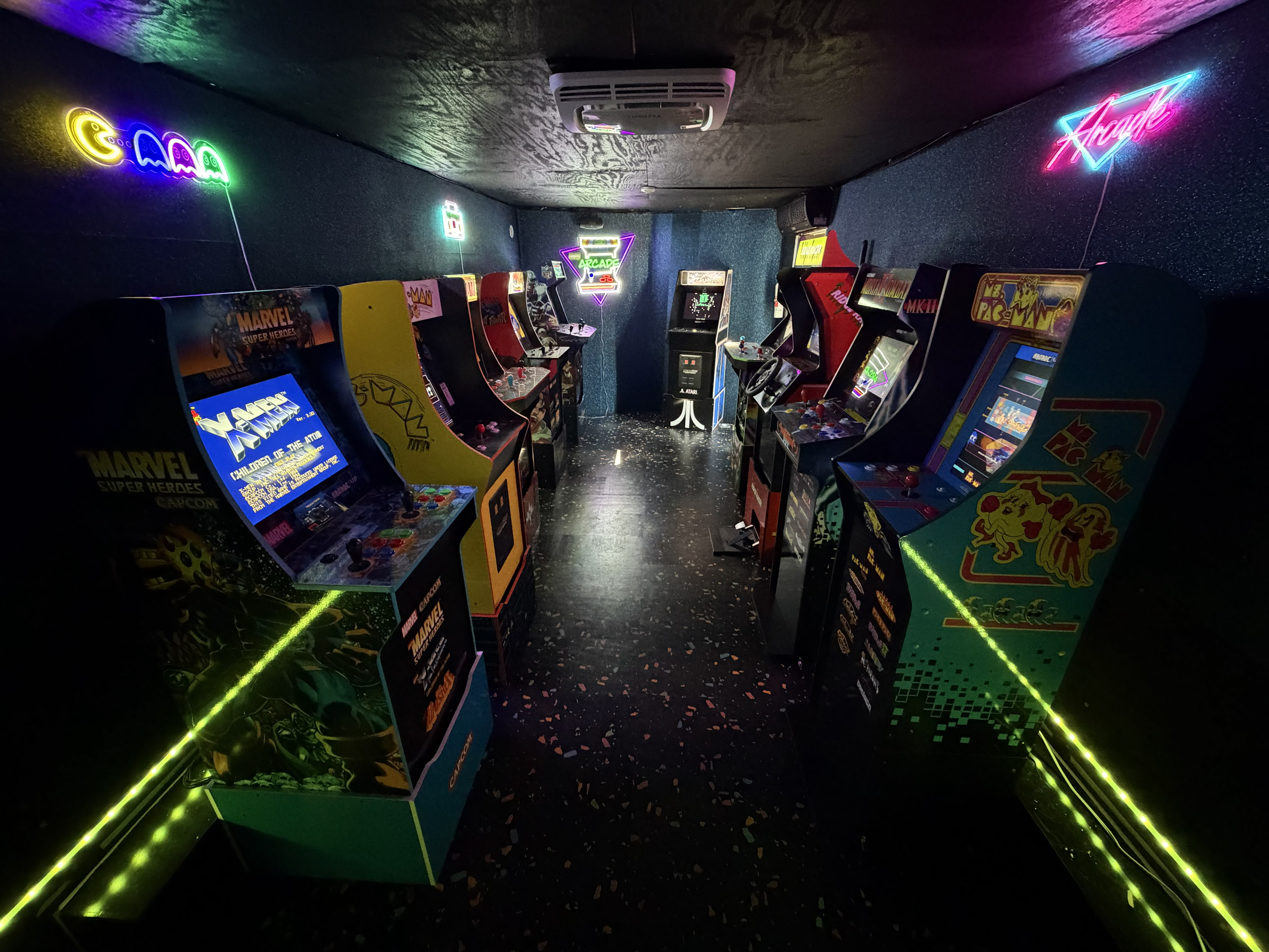 CCR Entertainment mobile arcade trailer